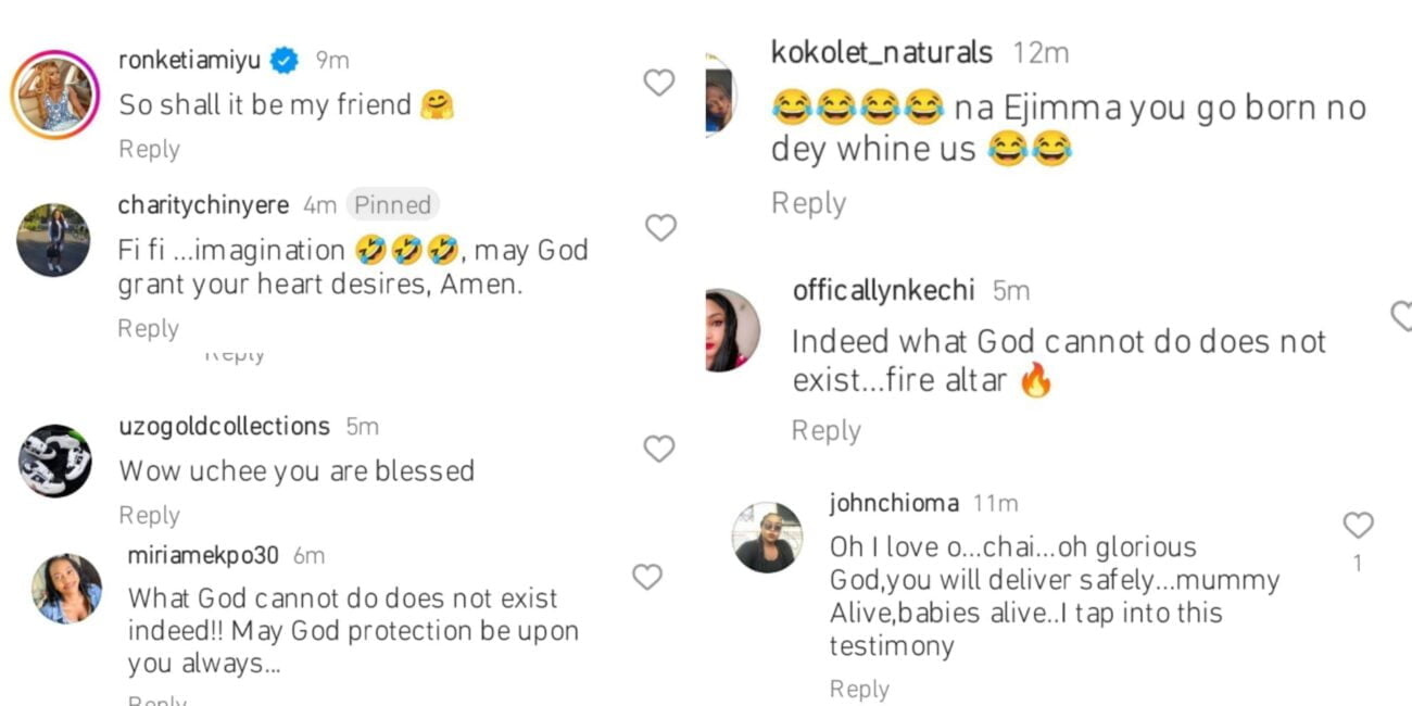 Reactions as Uche Ogbodo shares her ultrasound result