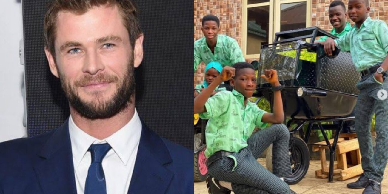Chris Hemsworth praises Ikorodu Bois