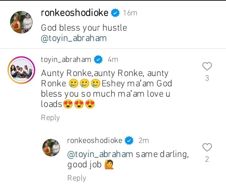 Ronke Oshodi praises Toyin Abraham