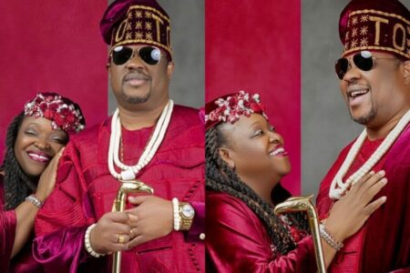 Tunde Obe affirms love for his wife as they celebrate 25th wedding anniversary