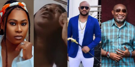 Uche Jombo, others react as Yul Edochie and Judy Austin trade words