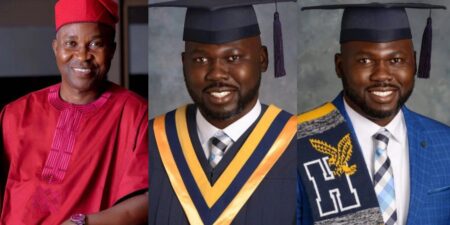 Wale Akorede's son graduates