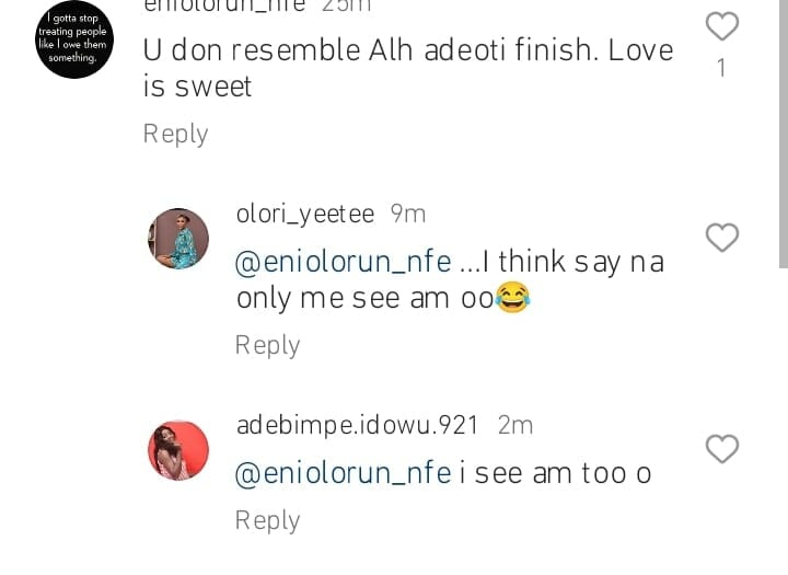 Mercy Aigbe leaves fan gushing over her resemblance to husband
