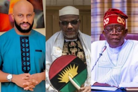 Yul Edochie pleads for Nnamdi Kanu's release
