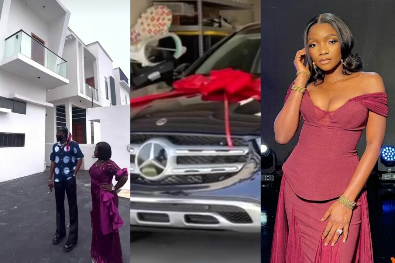 Adekunle Gold buys a house and car for his mother and wife