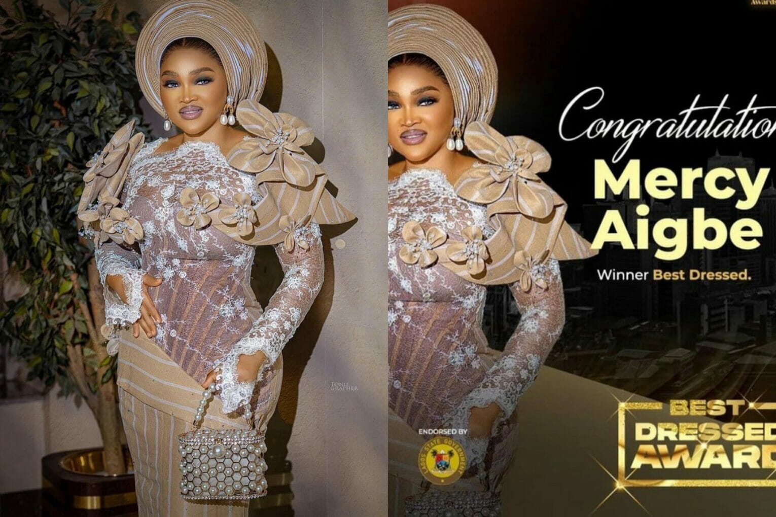 Mercy Aigbe Excels, Receives Multiple Awards for Fashion and Leadership