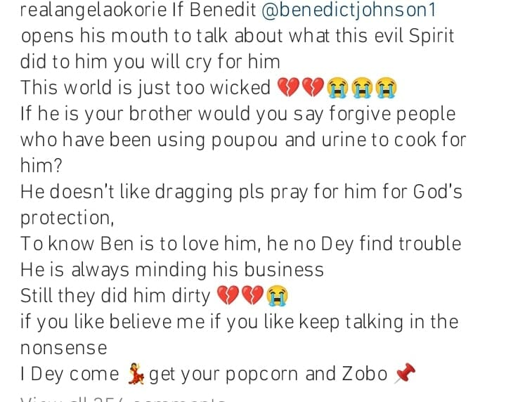 Angela Okorie spills on what Uche Elendu did to Benedict Johnson