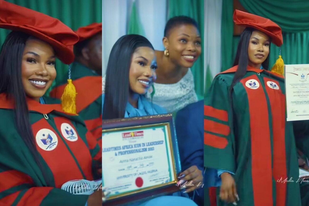 Tacha bags honorary Doctorate degree