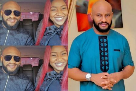 Yul Edochie crowns his picture with Judy the coolest