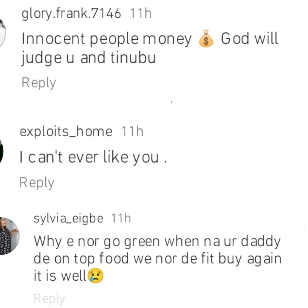Eniola Badmus stirs reactions as she says everything is green
