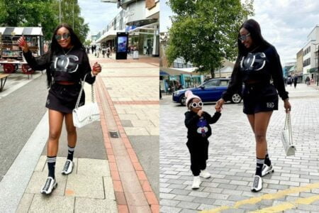 Ini Edo gushes over daughter as they vacation