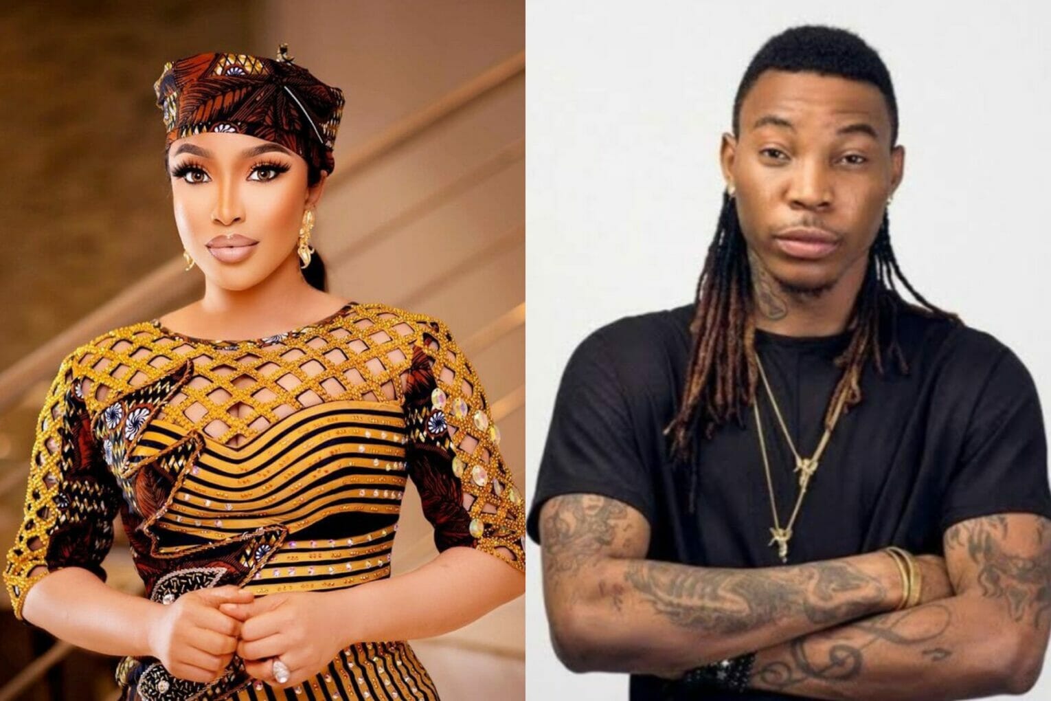 Tonto Dikeh offers assistance to Solidstar