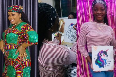Kemi Afolabi celebrates daughter ahead of her birthday