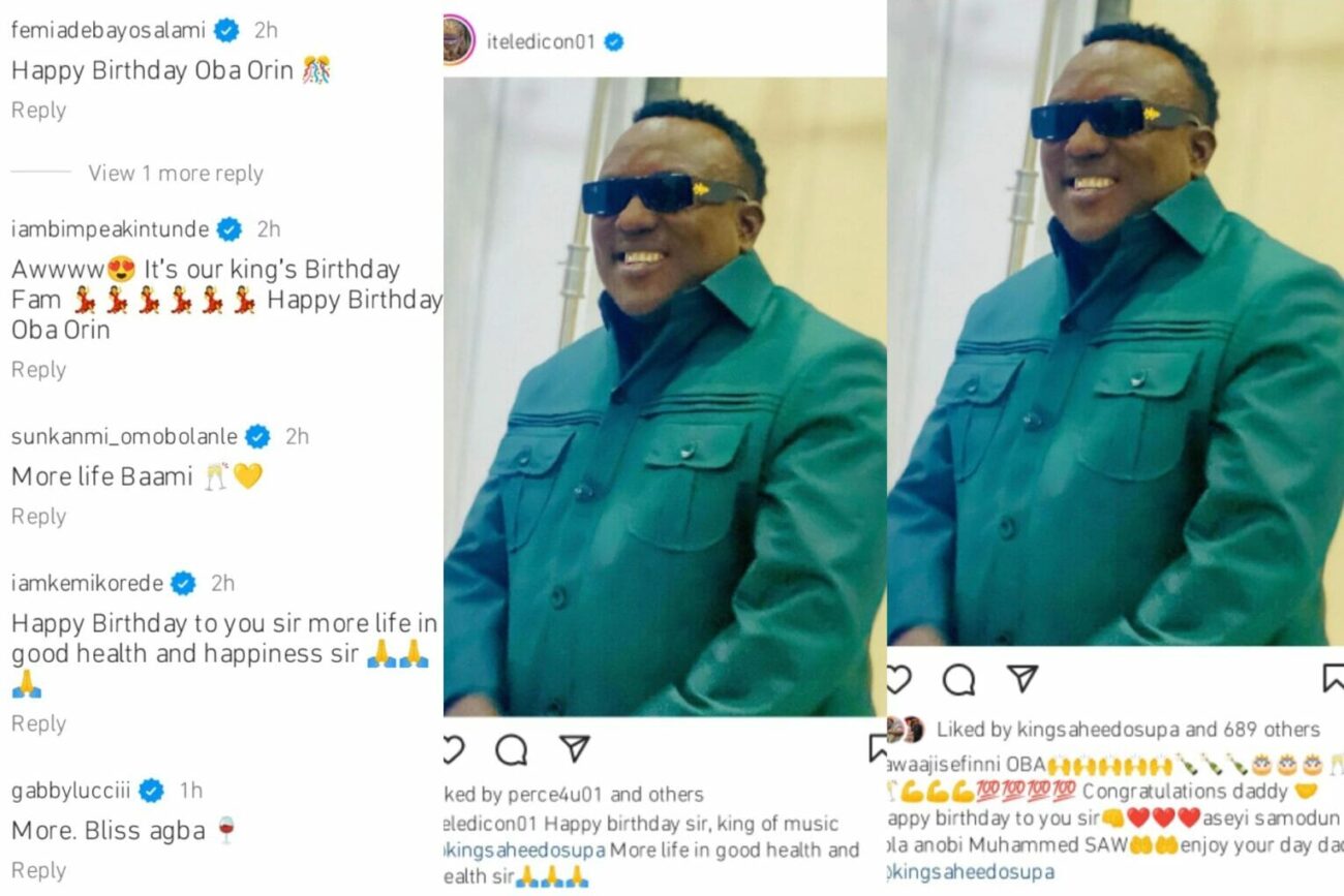 Celebrities celebrate Saheed Osupa birthday