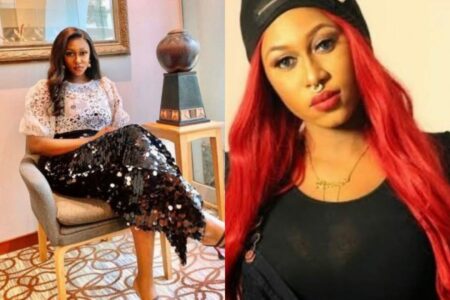 Cynthia Morgan demands DNA test for her father
