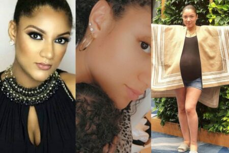 Gifty Powers welcomes third child a baby boy