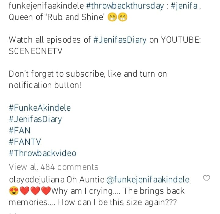 Juliana Olayode emotional as Funke Akindele shares throwback video 