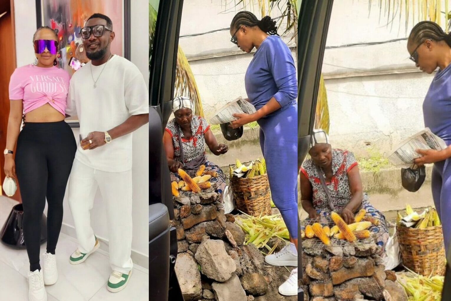 Ayo Makun complains about wife's love for corn
