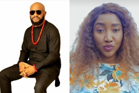 Yul Edochie hails Judy Austin for her greatness