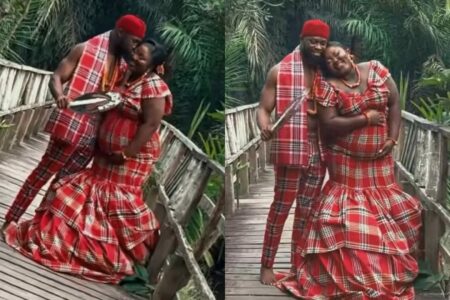 Reactions as Stan Nze and wife are expecting their first child