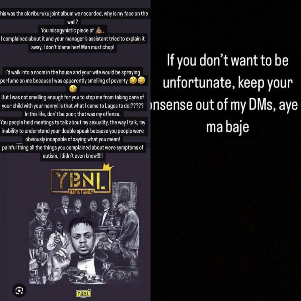 Temmie Ovwasa drags Olamide and his wife for maltreating her