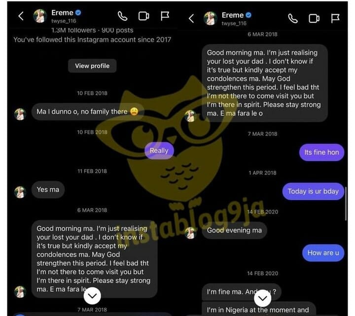 Toyin Abraham shares screenshot of her chats with Twyse