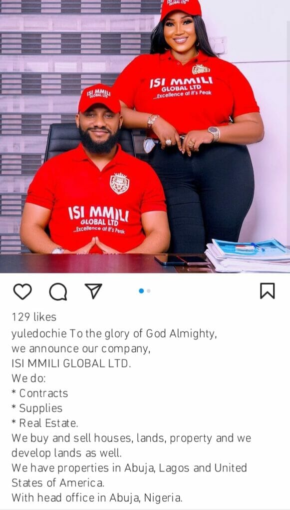Yul Edochie launches new Estate business with Judy Austin