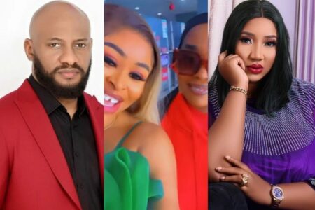 Yul Edochie stirs reactions as he unfollows Sarah Martins