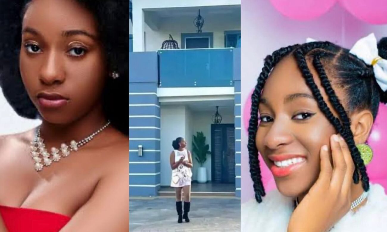 15 year old actress Adaeze onuigbo buys a house