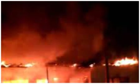 Fire incident in kwara