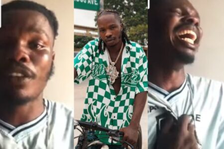 Naira Marley look alike cries out over mother's death