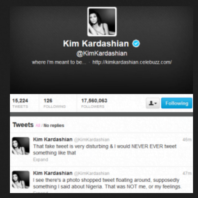  Kim Kardashian reacts
