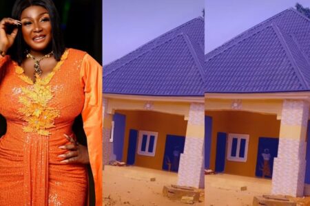 Ruth Eze gifts her mother a house