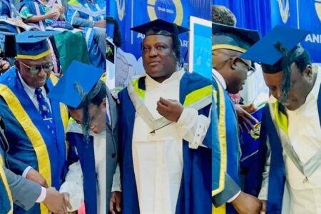 Saheed Osupa graduates from University of Ibadan