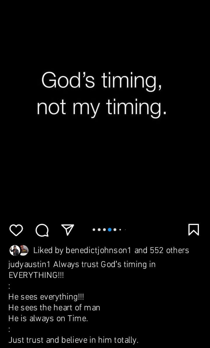 Judy Austin speaks on God's timing