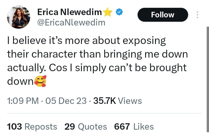 Erica replies Kiddwaya over Rubi Rose shade