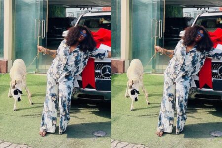 Nkechi Blessing receives Ram following new car