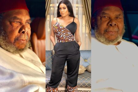 May Edochie reacts as Pete Edochie gets Chieftaincy title