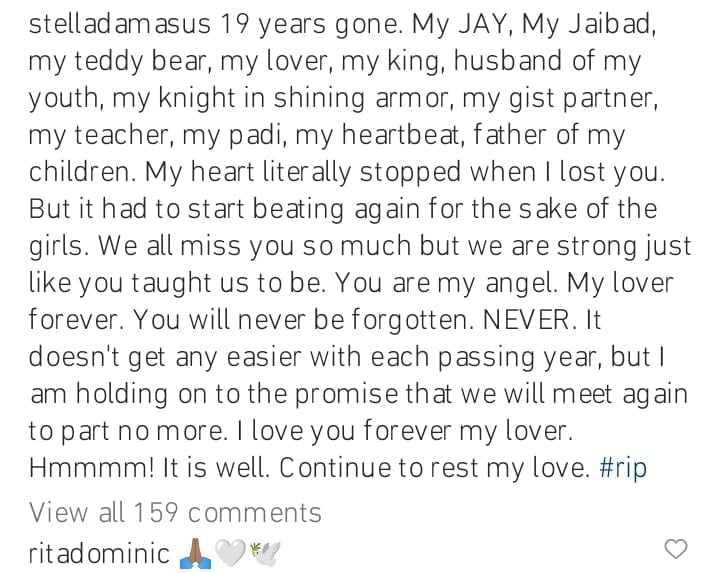 Stella Damasus remembers late Jaiye Aboderin