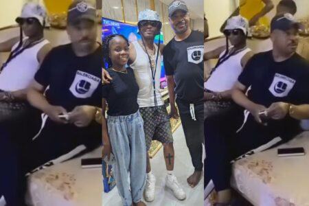 Wizkid visits MC Oluomo
