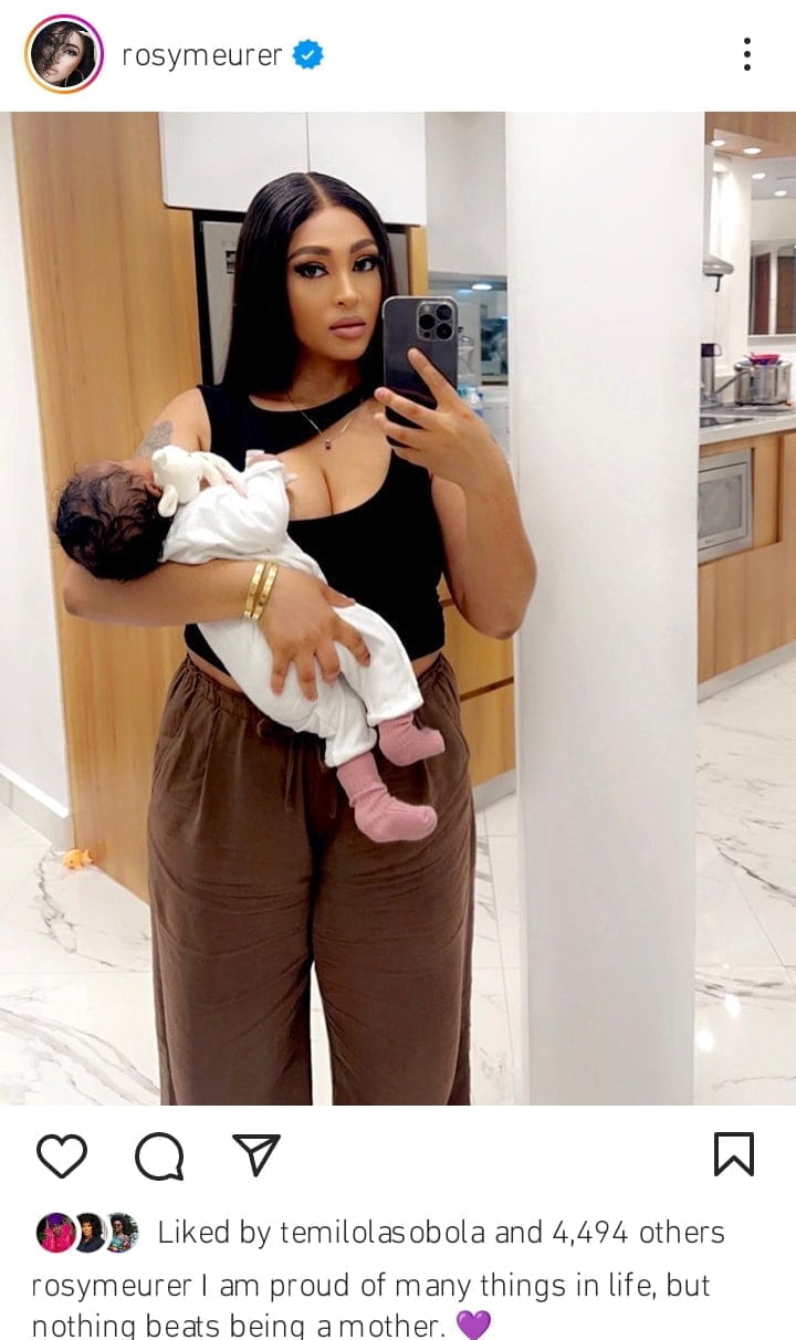 Rosy Meurer says nothing beats being a mother