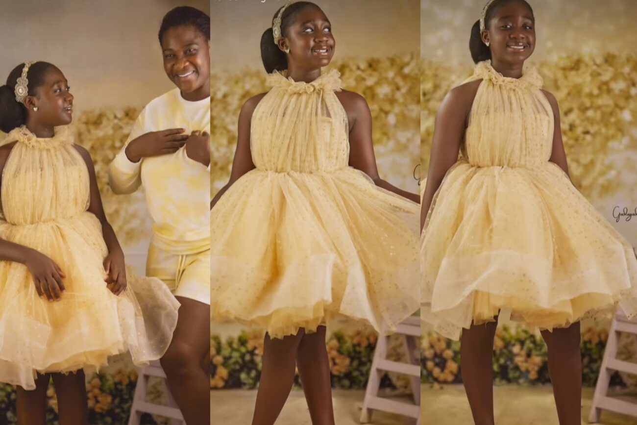 Mercy Johnson celebrates daughter Purity as she turns 11