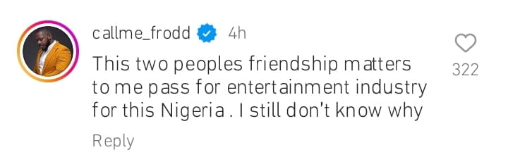 Frodd reacts to Davido and Wizkid's reunion
