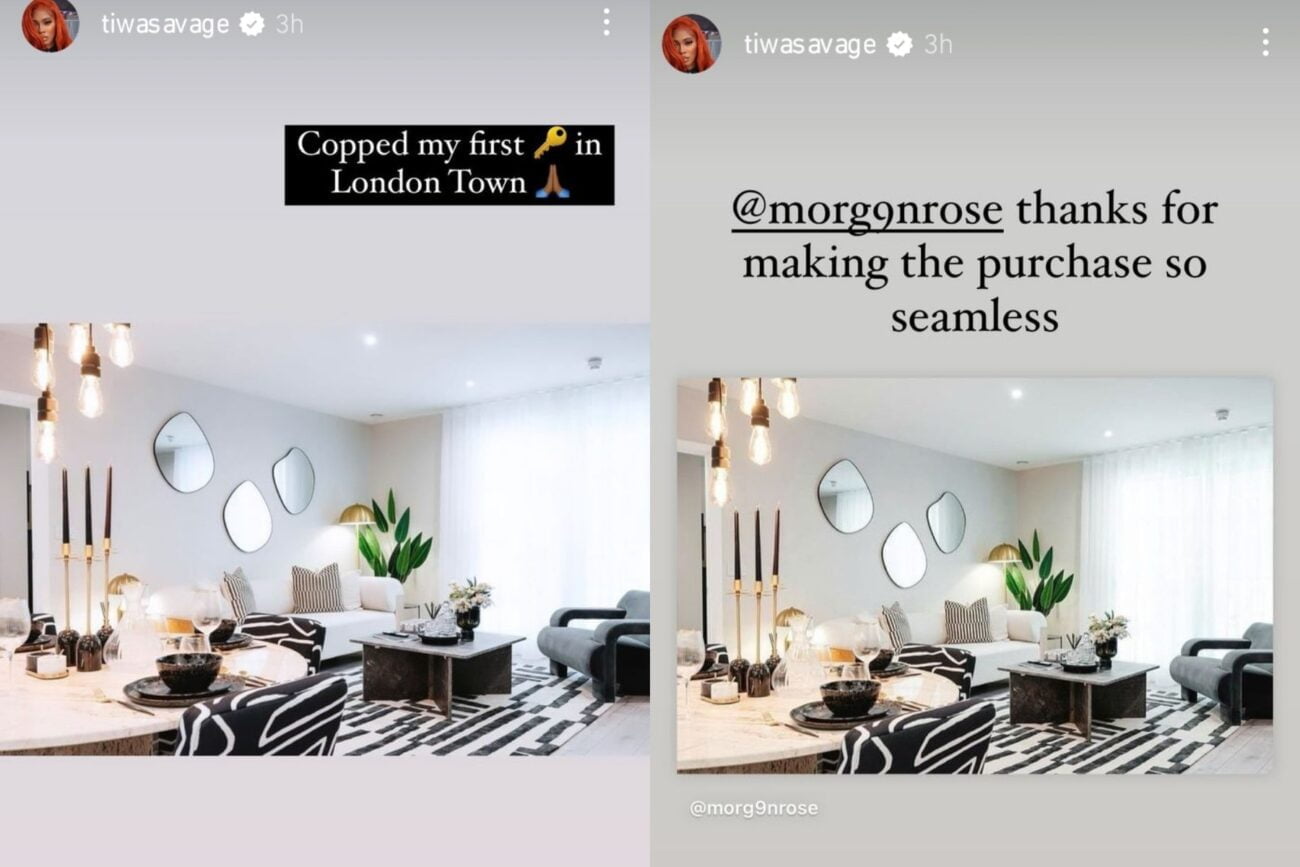 Tiwa Savage buys London house