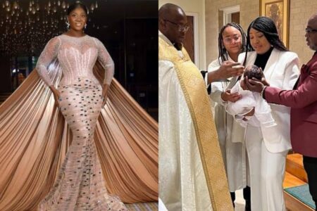 Mercy Johnson becomes godmother