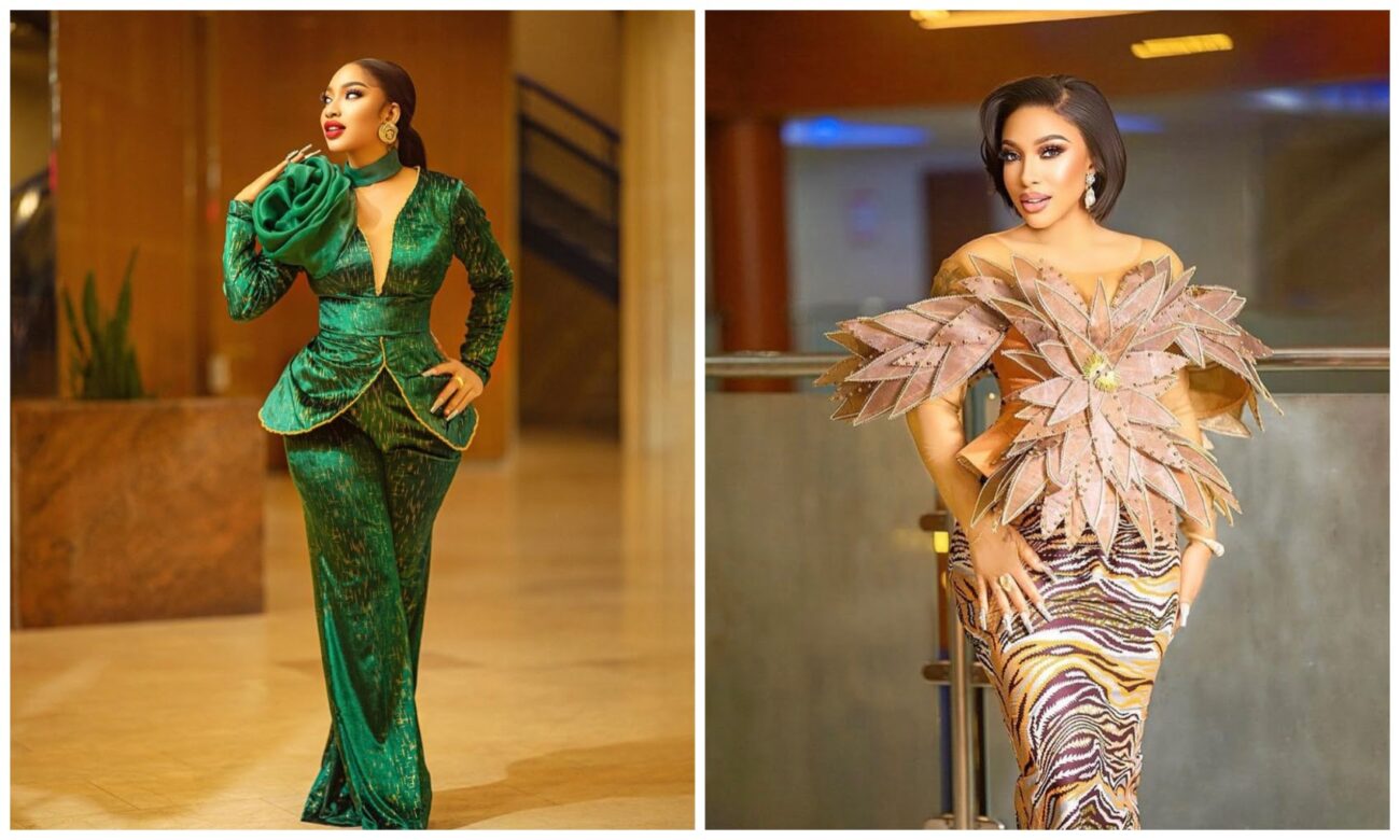 Reactions as Tonto Dikeh celebrates Armed Forces Remembrance Day.