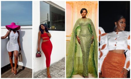 Alex Unusual in show stopping outfits.