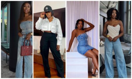 Journey through Beverly Naya's elegant wardrobe.