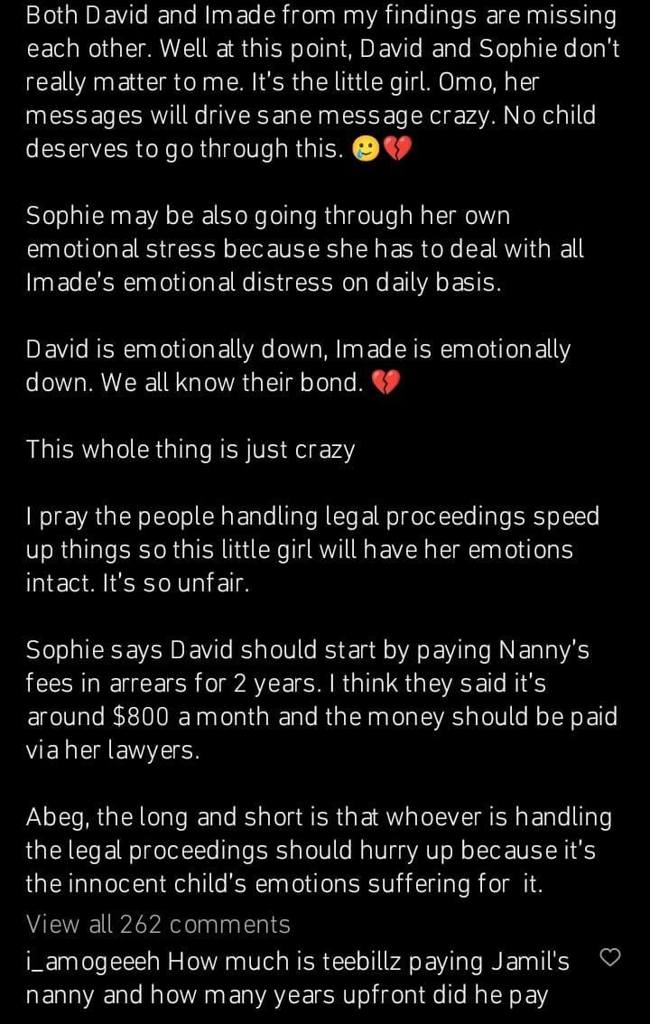 Blogger exposes Sophia Momodu over her nanny's fee for Davido 