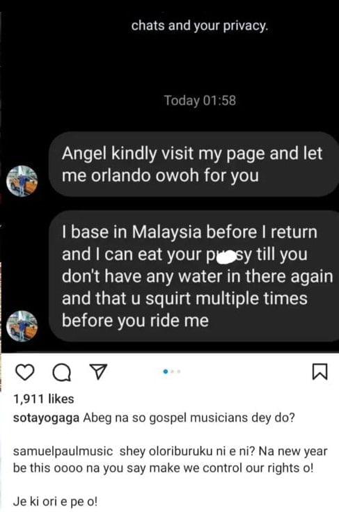 Sotayo Gaga exposes gospel singer Samuel Paul